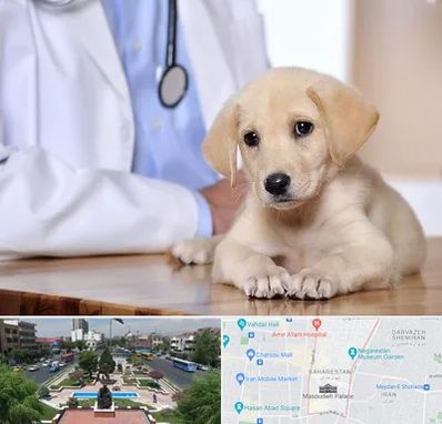 بیمارستان دامپزشکی در بهارستان