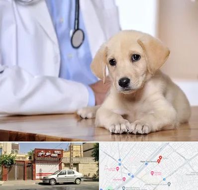 بیمارستان دامپزشکی در باجک قم