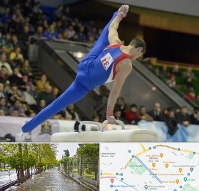 باشگاه ژیمناستیک در خیابان ارم شیراز