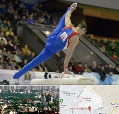 باشگاه ژیمناستیک در عظیمیه کرج