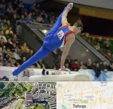 باشگاه ژیمناستیک در شمال تهران