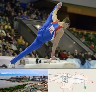 باشگاه ژیمناستیک در بندر ترکمن