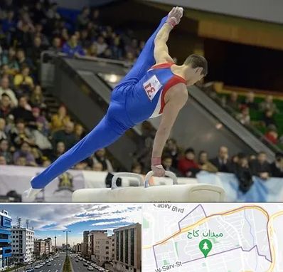 باشگاه ژیمناستیک در سعادت آباد 