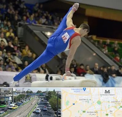 باشگاه ژیمناستیک در جنوب تهران