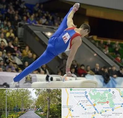 باشگاه ژیمناستیک در قدوسی غربی شیراز