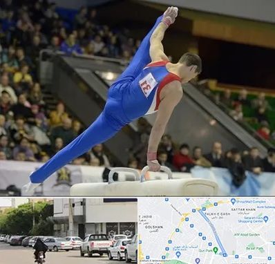 باشگاه ژیمناستیک در قدوسی شرقی شیراز