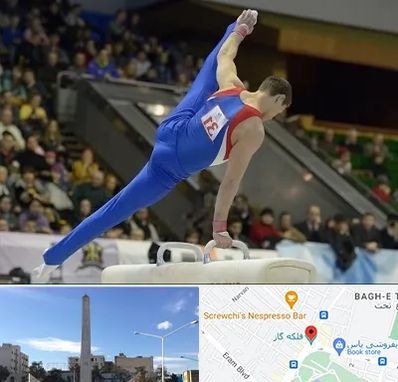 باشگاه ژیمناستیک در فلکه گاز شیراز