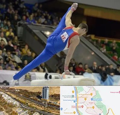 باشگاه ژیمناستیک در خیابان نیایش شیراز