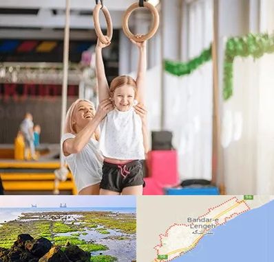 باشگاه ژیمناستیک کودکان در بندرلنگه