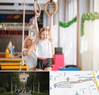 باشگاه ژیمناستیک کودکان در بلوار معلم رشت