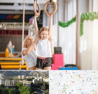 باشگاه ژیمناستیک کودکان در دیباجی