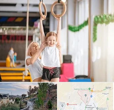 باشگاه ژیمناستیک کودکان در باغستان کرج