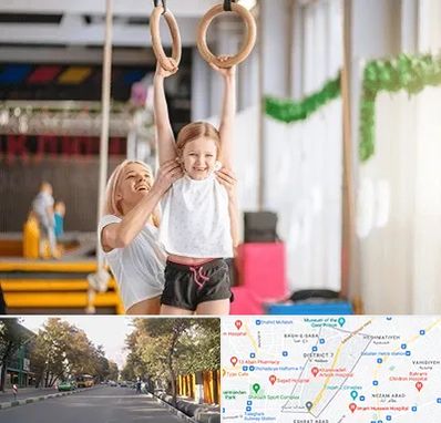 باشگاه ژیمناستیک کودکان در شریعتی