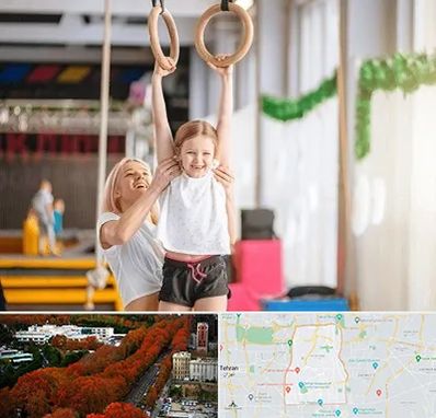 باشگاه ژیمناستیک کودکان در منطقه 6 تهران