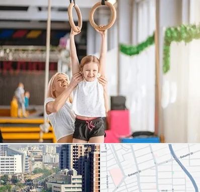 باشگاه ژیمناستیک کودکان در خیابان بهشتی