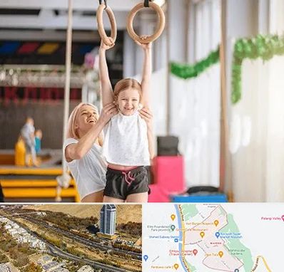 باشگاه ژیمناستیک کودکان در خیابان نیایش شیراز