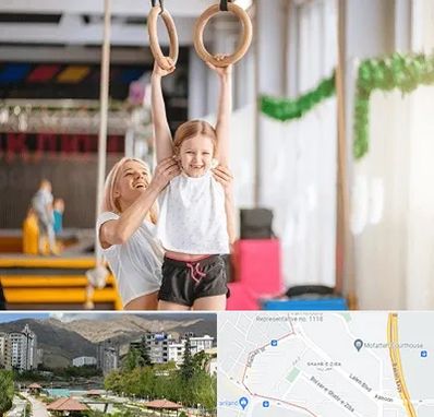 باشگاه ژیمناستیک کودکان در شهر زیبا