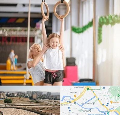 باشگاه ژیمناستیک کودکان در کوی وحدت شیراز
