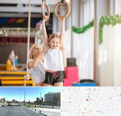 باشگاه ژیمناستیک کودکان در بلوار کلاهدوز مشهد