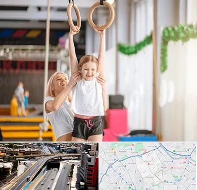 باشگاه ژیمناستیک کودکان در ستارخان شیراز