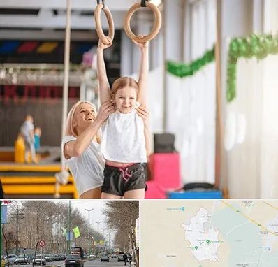باشگاه ژیمناستیک کودکان در نظرآباد کرج