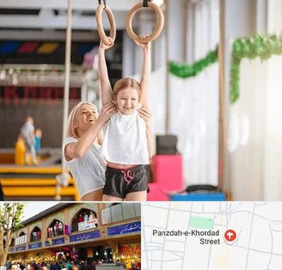 باشگاه ژیمناستیک کودکان در 15 خرداد