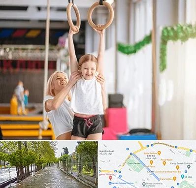 باشگاه ژیمناستیک کودکان در خیابان ارم شیراز