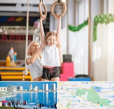 باشگاه ژیمناستیک کودکان در چیتگر 