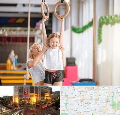 باشگاه ژیمناستیک کودکان در جنت آباد تهران 