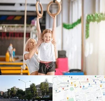 باشگاه ژیمناستیک کودکان در میدان کاج