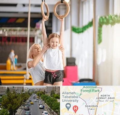 باشگاه ژیمناستیک کودکان در شهران 
