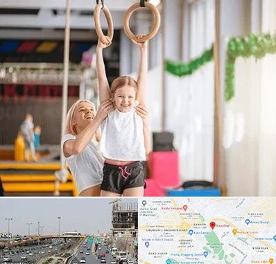 باشگاه ژیمناستیک کودکان در بلوار توس مشهد