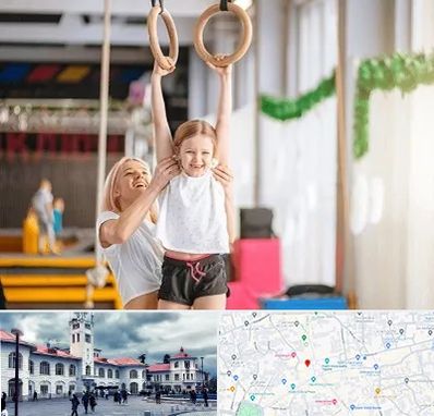 باشگاه ژیمناستیک کودکان در میدان شهرداری رشت