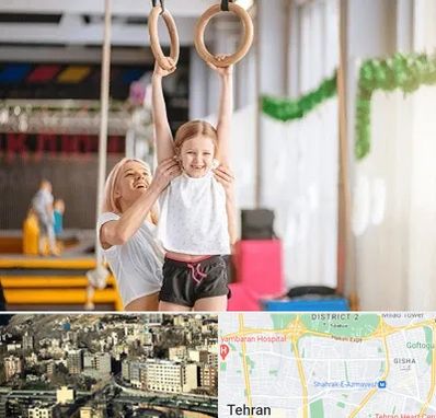 باشگاه ژیمناستیک کودکان در مرزداران 