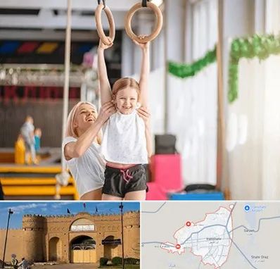 باشگاه ژیمناستیک کودکان در ایرانشهر