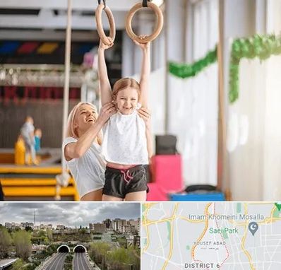 باشگاه ژیمناستیک کودکان در یوسف آباد 