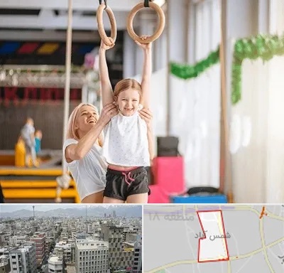 باشگاه ژیمناستیک کودکان در شمس آباد تهران