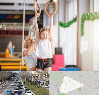 باشگاه ژیمناستیک کودکان در احمدآباد مشهد