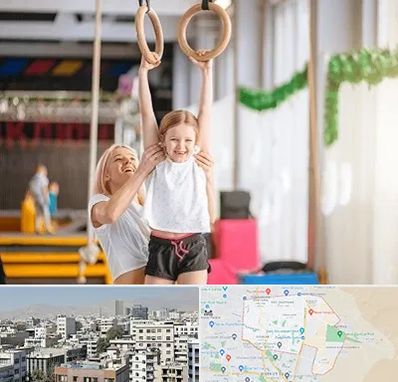 باشگاه ژیمناستیک کودکان در منطقه 14 تهران