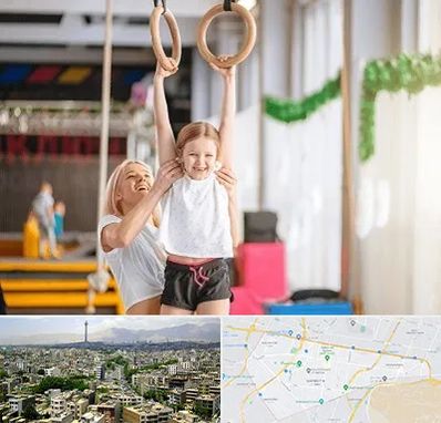 باشگاه ژیمناستیک کودکان در منطقه 8 تهران