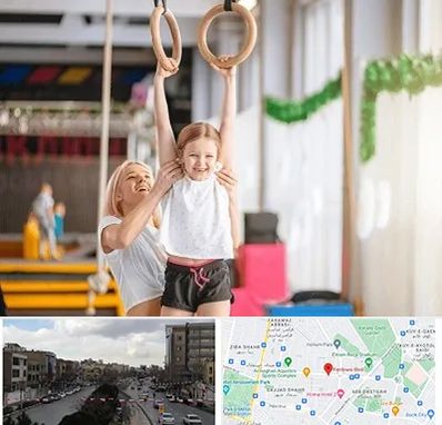 باشگاه ژیمناستیک کودکان در بلوار فردوسی مشهد