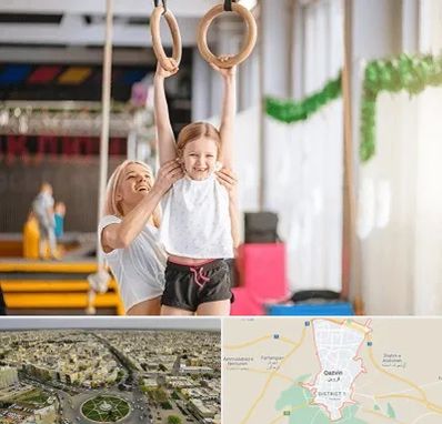 باشگاه ژیمناستیک کودکان در قزوین