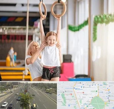 باشگاه ژیمناستیک کودکان در منطقه 17 تهران