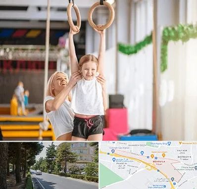 باشگاه ژیمناستیک کودکان در مهرویلا کرج