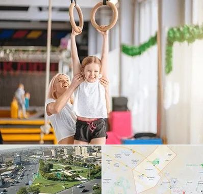 باشگاه ژیمناستیک کودکان در کمال شهر کرج