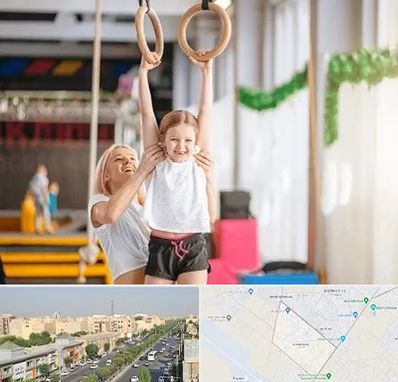 باشگاه ژیمناستیک کودکان در کیانمهر کرج