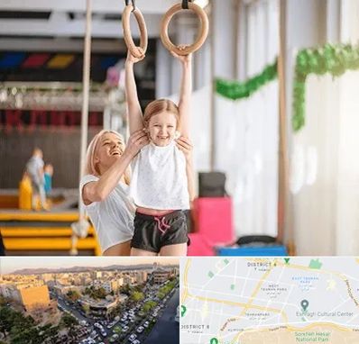 باشگاه ژیمناستیک کودکان در تهرانپارس 