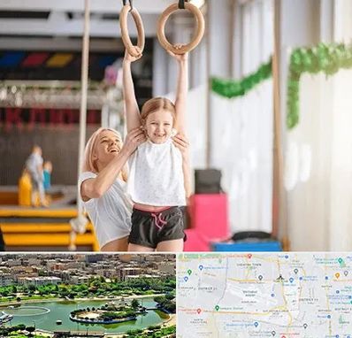 باشگاه ژیمناستیک کودکان در منطقه 9 تهران