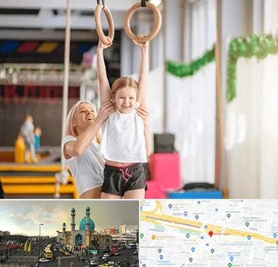 باشگاه ژیمناستیک کودکان در رسالت