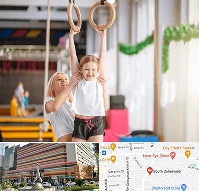 باشگاه ژیمناستیک کودکان در سهروردی